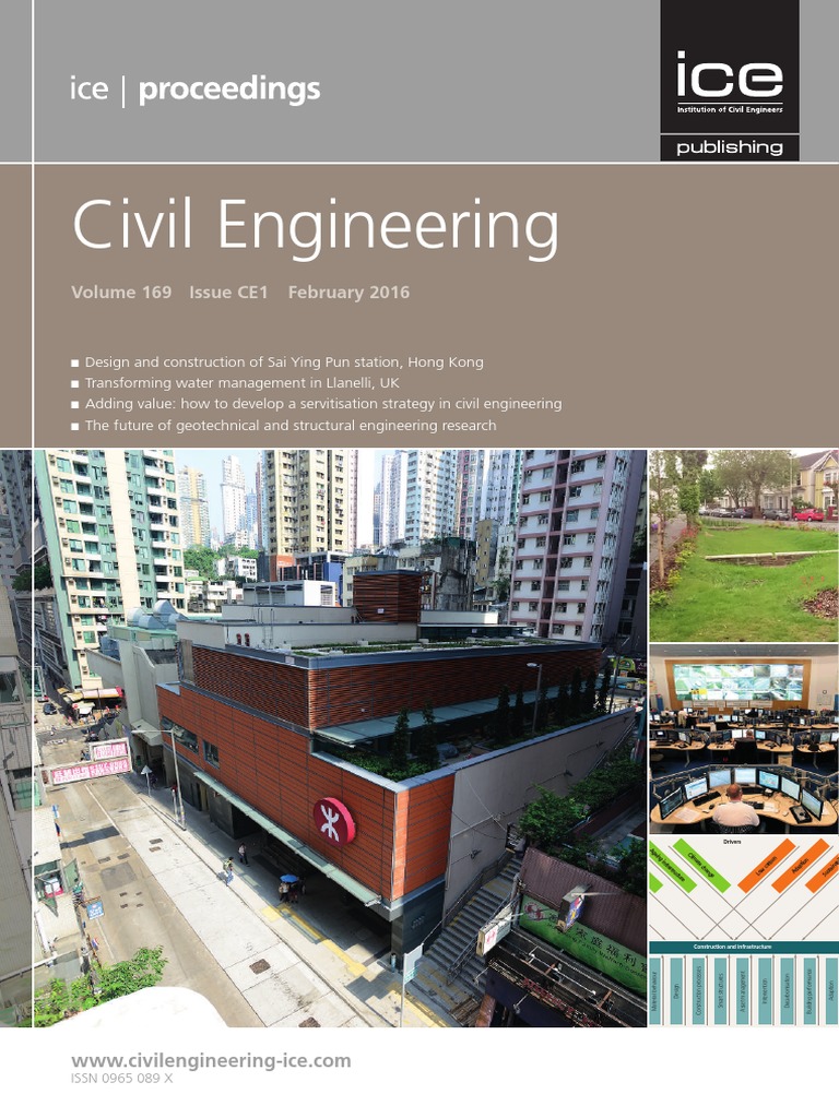 ICE Civil Engineering Issue 169 Engineering Innovation