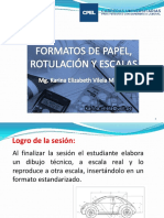 4 Formatos de Papel Rotulacion y Escalas