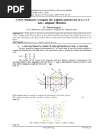 Adjoint Matrix PDF