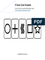 ESP Zener Cards Template PDF