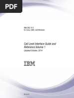 IBM DB2 10.5 for Linux, UNIX, And Windows - Call Level Interface Guide and Reference Volume 1