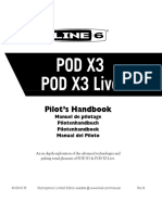 Pod x3 User Manual Rev B English PDF