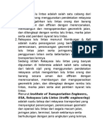 USA, Rekayasa Lalu Lintas (Traffic Engineering)