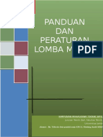 Panduan Mekanisme Lomba Maket