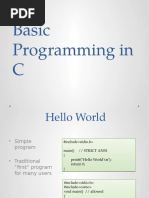 Basic of C