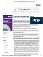 Electricity From Ocean Wave Energy - Technologies, Opportunities and Challenges - IEEE Smart Grid