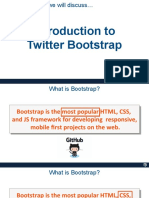 Introduction To Twitter Bootstrap