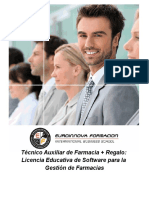 Técnico Auxiliar de Farmacia + Regalo: Licencia Educativa de Software para La Gestión de Farmacias