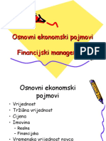 Financijski Menadžment - Pojmovi