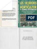 Los 100 Errores Del Horticultor Y Como Evitarlos Boffelli Enrica PDF