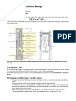 Elevators and Escalators Design PDF