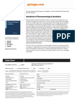Handbook Phenomenological Aesthetics