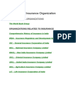 Banking and Insurance Organization: International Organizations