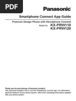 KX PRW110 Connect App Guide