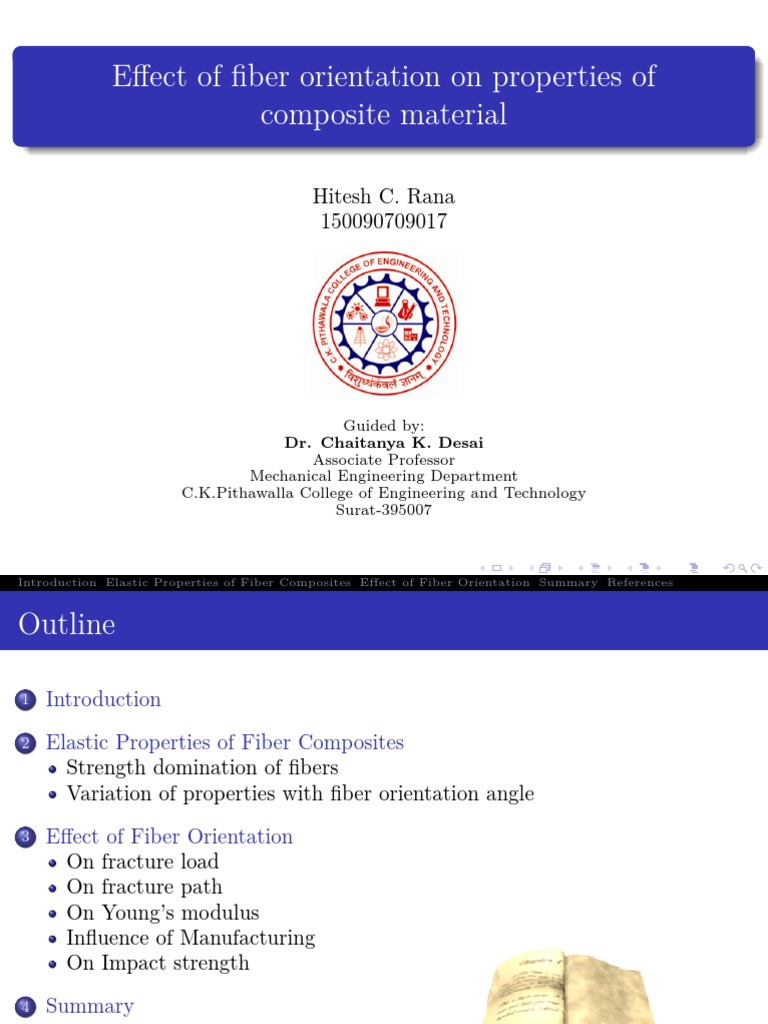 Impact of Fiber Orientation on Composites | PDF | Composite Material ...