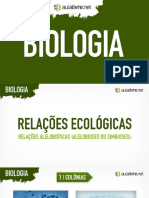 Biologia - Aula 04 - Apresentacao-Relacoes-Biologicas