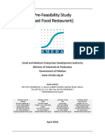 Fast Food Restaurant Feasibility Report in Pakistan
