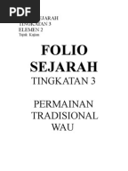 Penghargaan Folio Sejarah