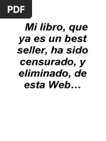 ¡Mi libro fue borrado de LinkedIn y SlideShare!