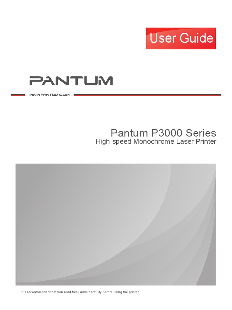 Pantum P3000 Series PCL User Guide en V1.1 | PDF | Ip Address | World ...