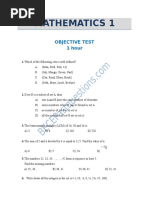 Bece Past Questions Answers 2010 Maths Part1 Qustions