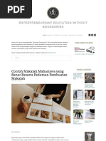 Download Contoh Makalah Mahasiswa Yang Benar Beserta Pedoman Pembuatan Makalah  Universitas Ciputra Entrepreneurship Online by Risal SN333979853 doc pdf