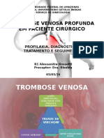 Trombose Venosa Profunda em Paciente Cirúrgico