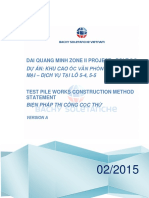 DQM - Test Pile Works Construction Method Statement - Ok