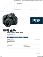 Jual Nikon d5500 Kit VR II Ni