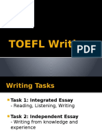 TOEFL Writing