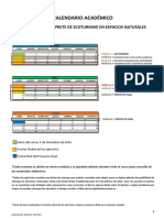 Calendario Académico Guía Ecoturismo 2016