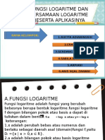 Fungsi Logaritme dan Persamaannya