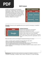 swot analysis