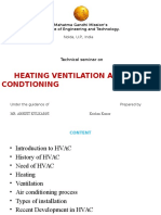 Heating Ventilation and Air Condtioning: Mahatma Gandhi Mission's College of Engineering and Technology