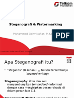 Teknik Pengolahan Citra 11 Steganografi