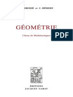 Lebosse C. Hemery C. Geometrie. Classe de Mathematiques Programmes de 1945 
