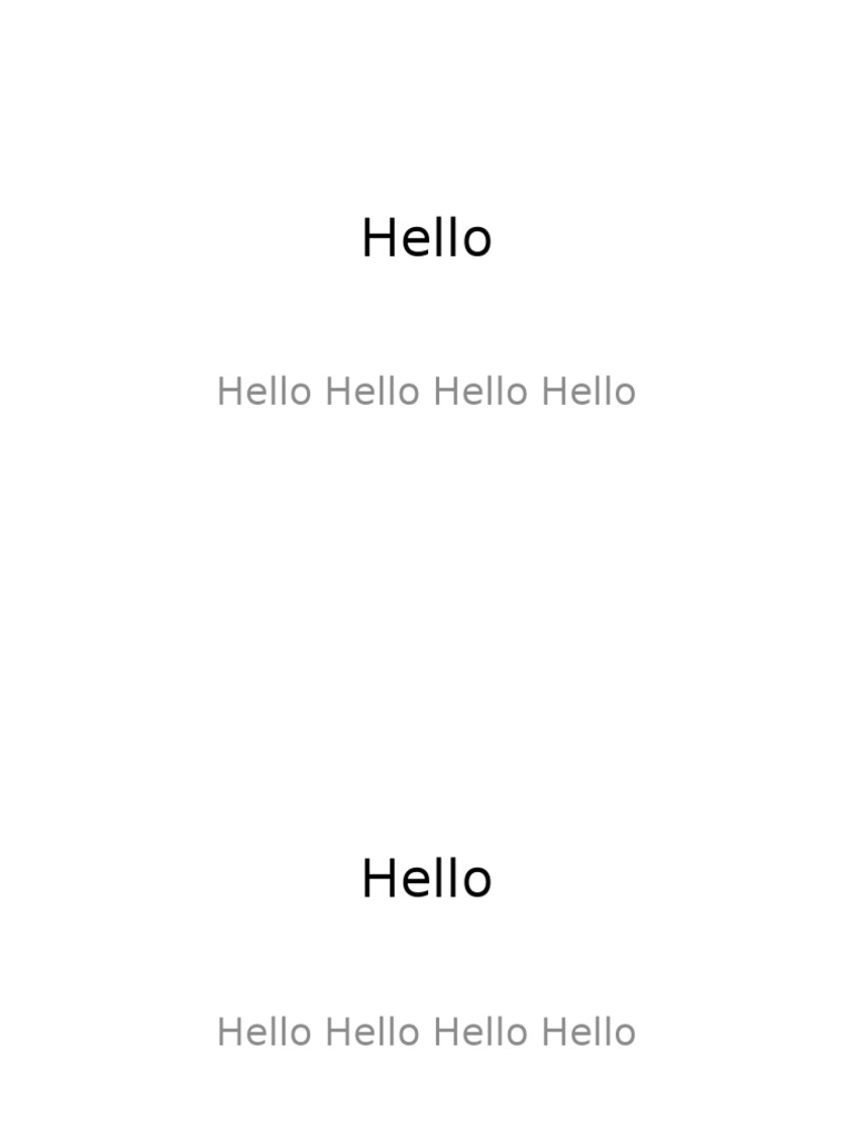 Hello: Hello Hello Hello Hello | PDF