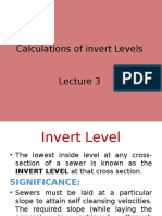 Module - 2 Invert Levels