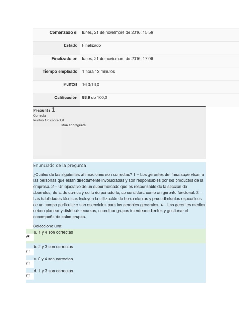 Parcial 1 Semana 4 Corregido | PDF | Crecimiento personal y profesional