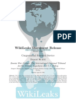 Wikileaks Document Release: Congressional Research Service Report 96-404