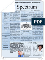 Spectrum Newsletter 1