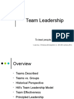 Team Leadership