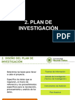 7ma Semana Investigacion de Mercado - Plan de Investigacion