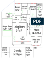 Dream Home Window and Door Diagram