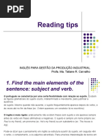 Aula 1 Reading Tips