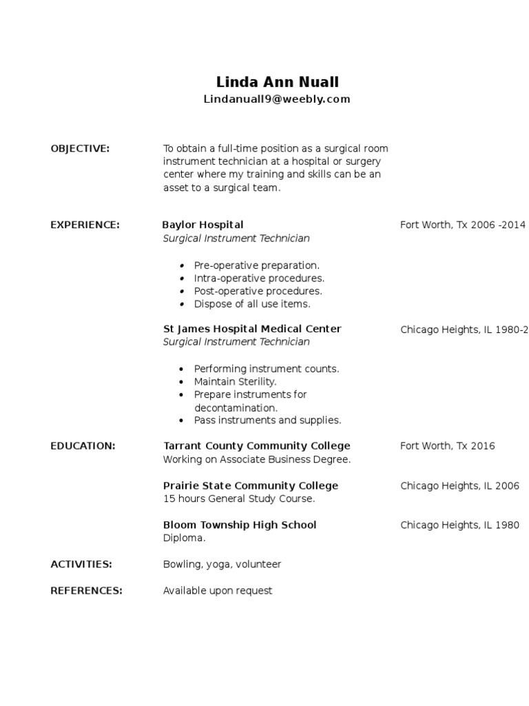 Linda Resume New 2 Autosaved PDF