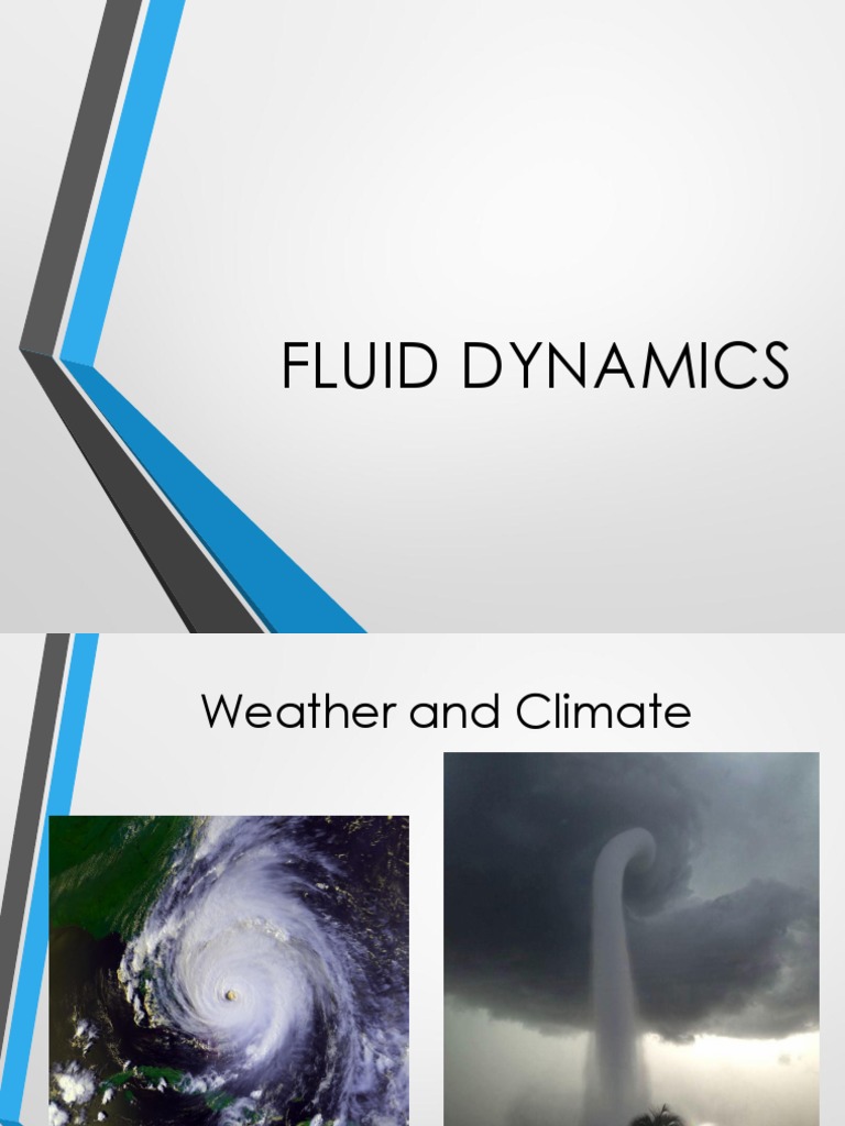 Lecture 2 Fluid Dynamics Original Drag (Physics) Fluid Dynamics