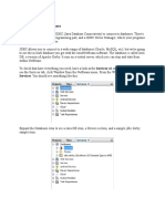 Database Netbeans Connection