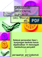 Fase Pemeliharaan Perw. Periodontal Suportif