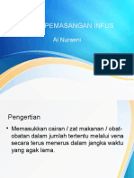 Diklat Pemasangan Infus